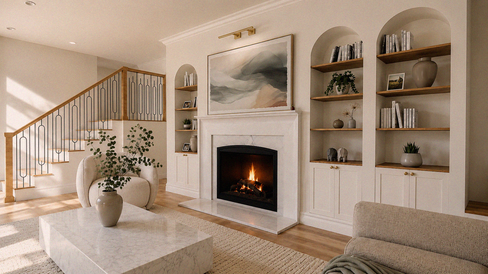 Living room interior design