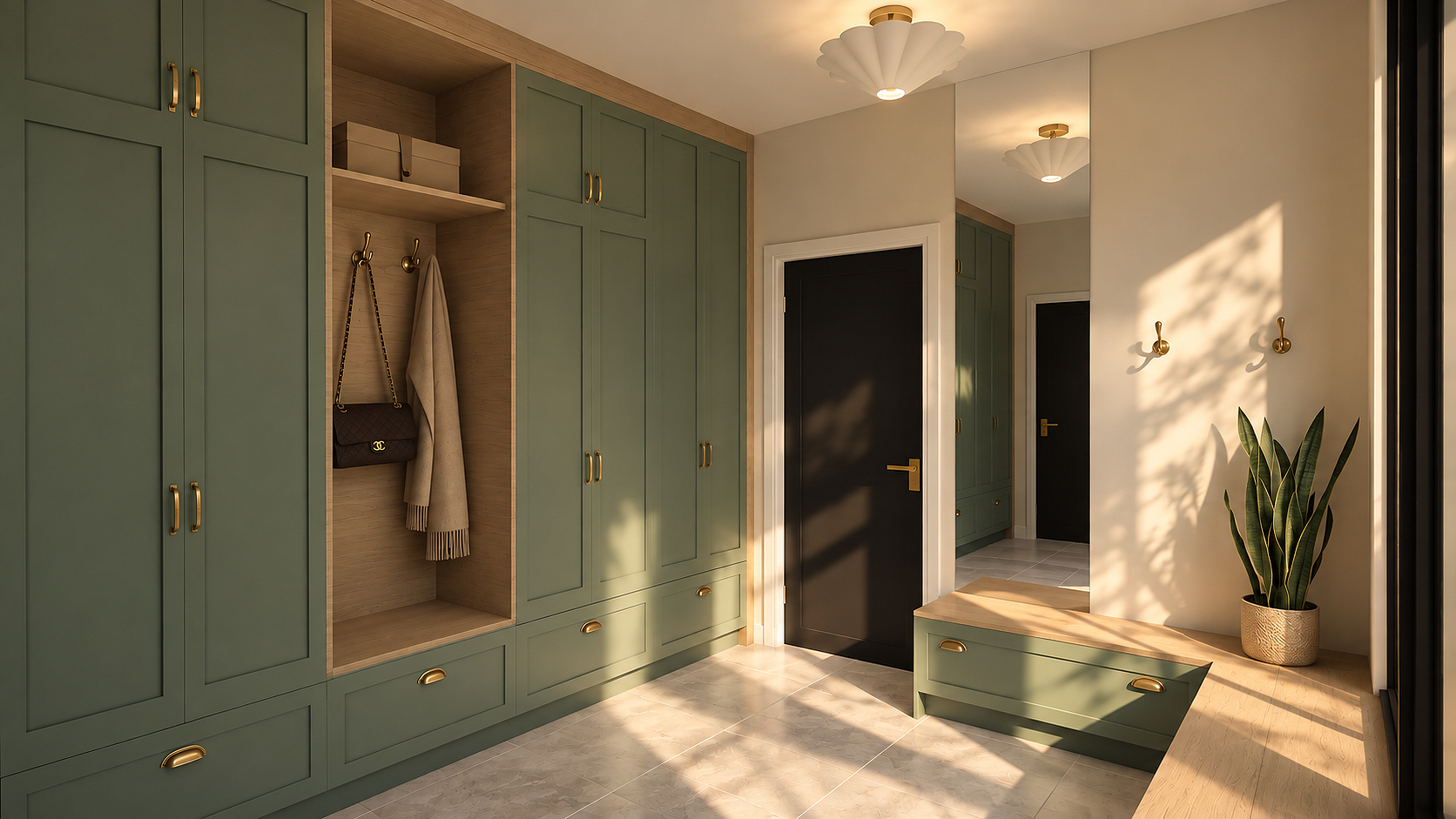 Mudroom interior design